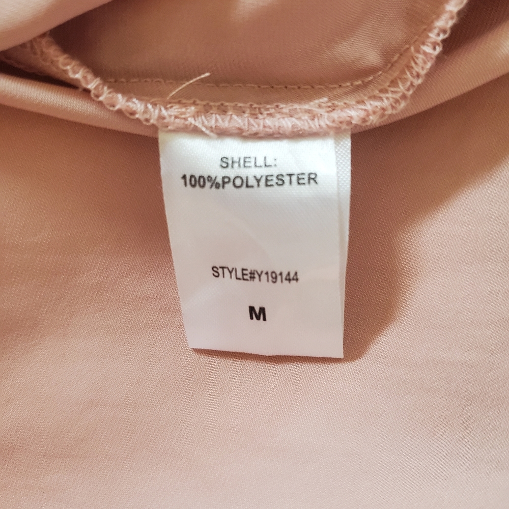 DO + BE Get In Touch Satin Ruffle Blouse - Picture 6 of 6
